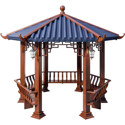 嘉勒美凉亭铝合金材质耐用20年