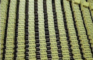 汤姆逊校正电容474/63V 校正电容0.47UF/63V 脚距5MM 原装进口
