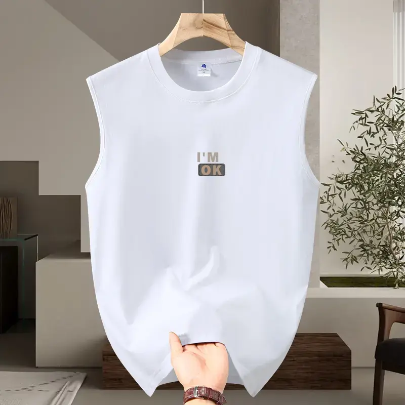 男士无袖背心休闲大码宽松夏季圆领无袖t恤运动跨栏健身坎肩,男装,T恤,淘宝优惠券,粉丝福利购,淘宝优惠卷