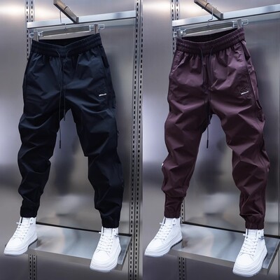 2025春夏新款纯色休闲裤