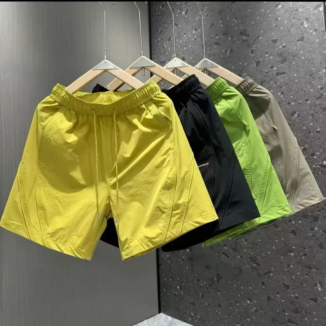 2025夏季新款男士休闲运动短裤韩版百搭薄款宽松潮流学生情侣短裤