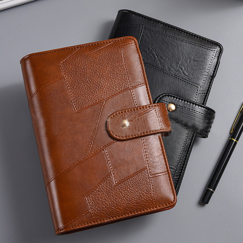 跨境专供A6PU拼皮马卡龙收纳活页手账本定制现金预算规划记账本,文具电教/文化用品/商务用品,手帐/日程本/计划本,淘宝优惠券,粉丝福利购,淘宝优惠卷