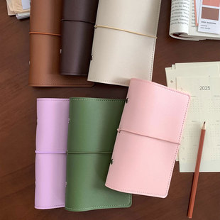 2025新款A6Personal活页本内页旅行盖章本文艺ins随身便携日记本