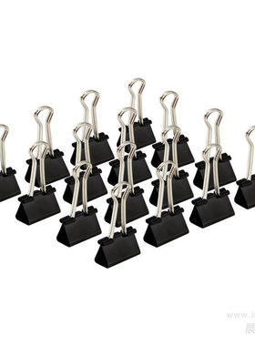 晨光长尾夹票夹夹子Eplus-色32mm（筒装）ABS92734万字夹反尾夹