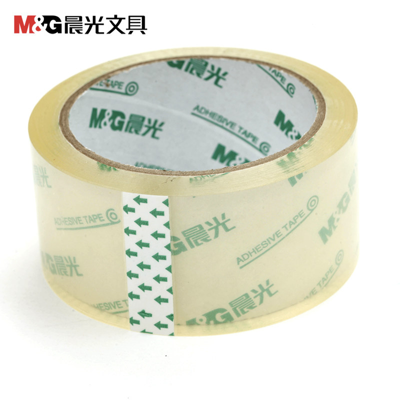 封箱胶布新款胶带高透48mm60y6卷AD97338办公大透明胶学生粘胶条