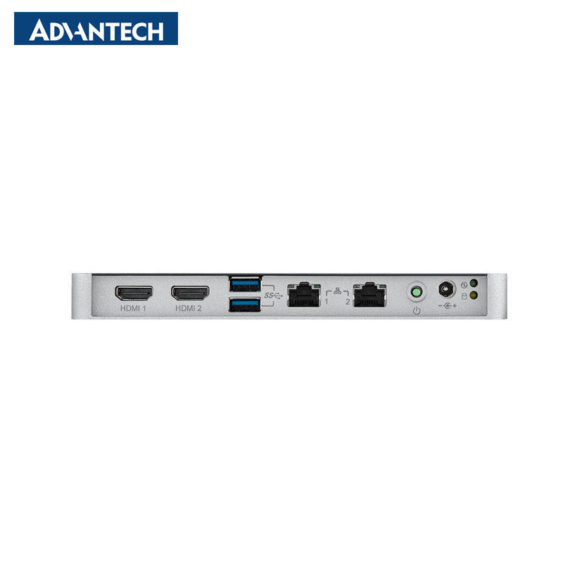 议价研华数字标牌播放器ds-080,19mm纤薄设计嵌入式电脑无风扇无