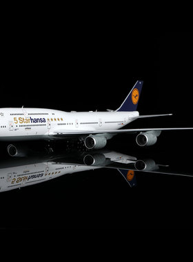 现货 SQ Wings 1:200 汉莎航空 波音747-8 D-ABYM 客机模型 L2110
