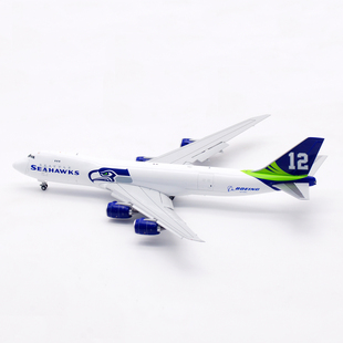 现货 HX 1:400 西雅图海鹰队 B747-8F N770BA 襟翼版 B631006F