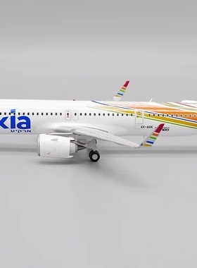 现货 1:200 阿基亚以色列航空 A321NEO 4X-AGK 客机模型 XX20041