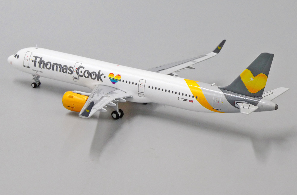 现货 1:400 英国托马斯库克航空 a321 g-tcde 客机模型 xx4429