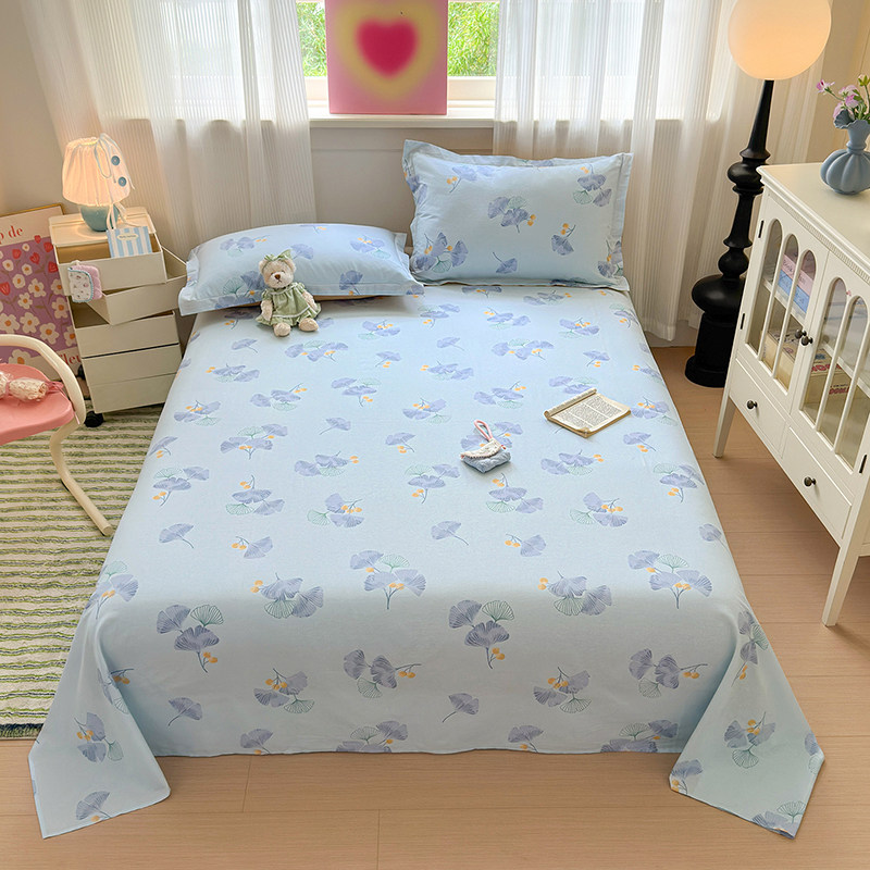 100%纯棉床单单件纯棉 儿童卡通宿舍单人1.5m1.8米双人被单三件套,床上用品,床单,淘宝优惠券,粉丝福利购,淘宝优惠卷