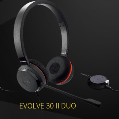 捷波朗EVOLVE30II降噪耳机头戴