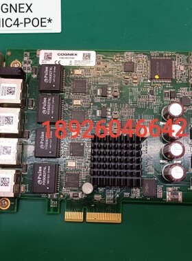COGNEX CGE-NIC4-POE*采集卡51-18519-1A50  工业4网口采集卡现货