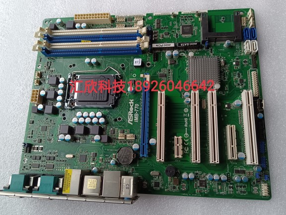 ASRock华擎工控机设备主板IMB-770 REV.G/A 1.04库存全新