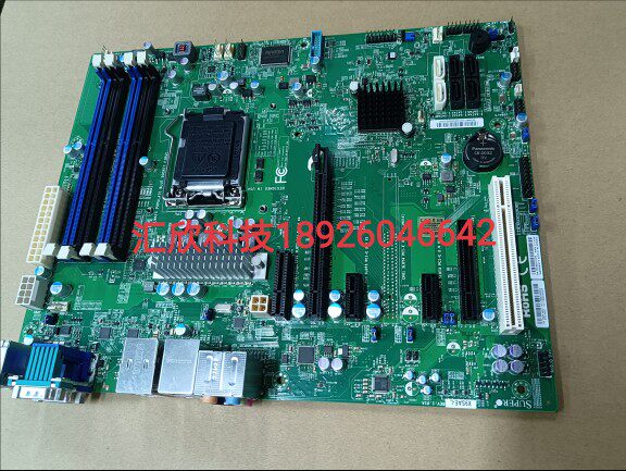超微X9SAE-L C216图形工作站 1155针单路服务器主板支持 现货