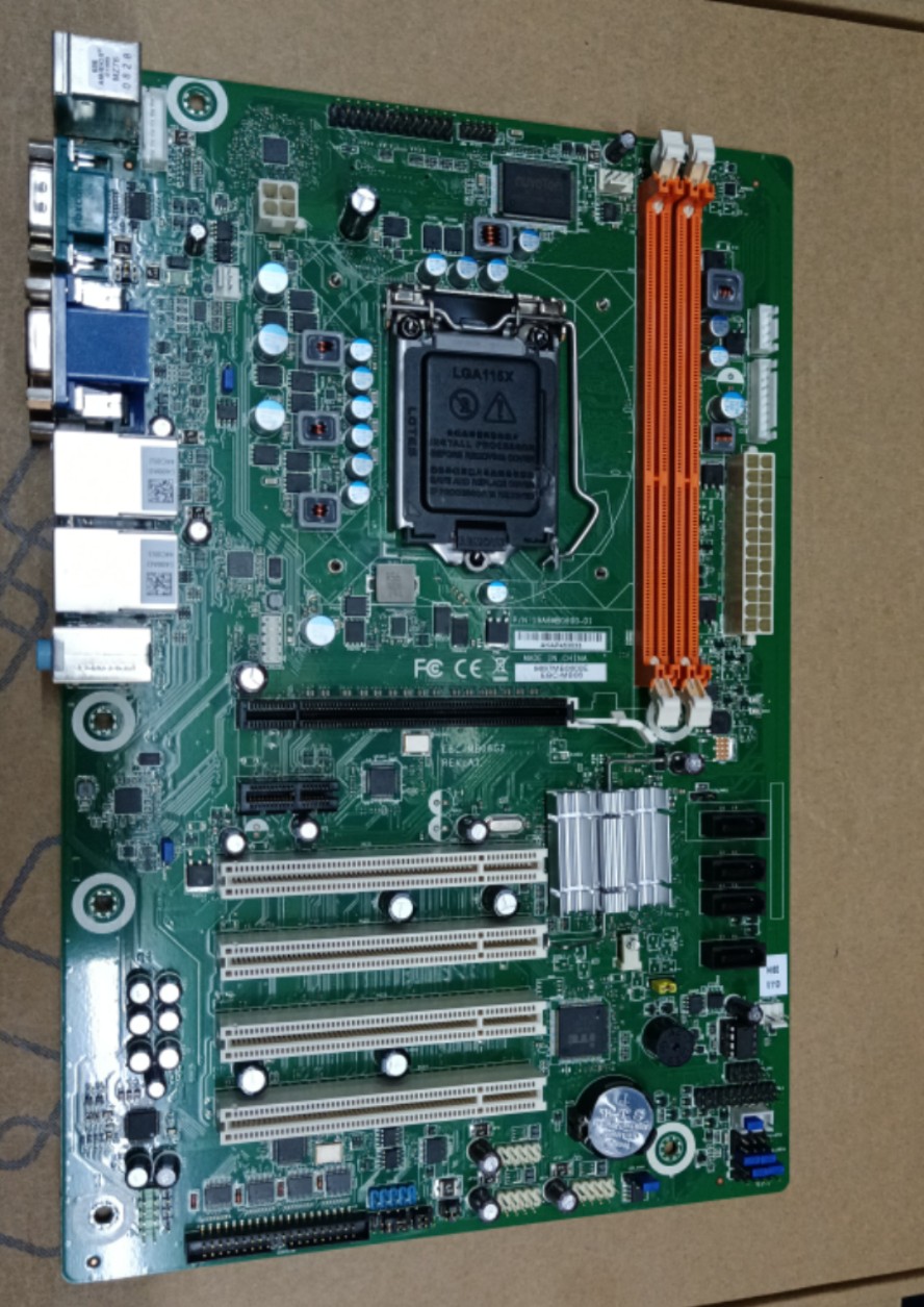 ADVANTECH EBC-MB06工控机主板 H61多PCI 多串口主板 议价