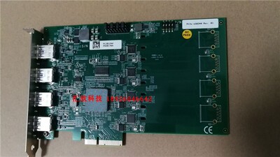Neousys宸曜  PCIe-USB340 REV.A1 PCIEU340 USB3.0 4口 采集卡