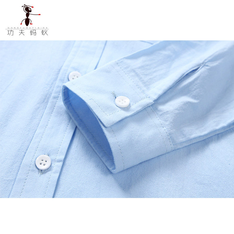 Chemise garcon à manche longue - Ref 2081780 Image 5