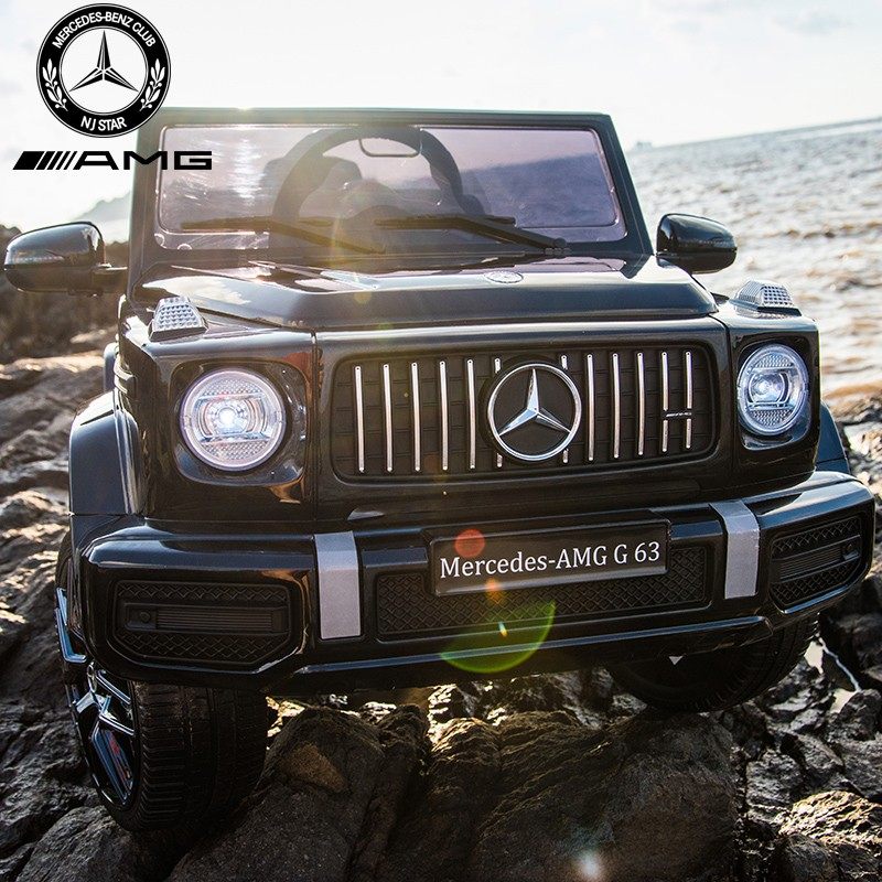 奔驰大G婴儿童电动车四轮遥控可坐小孩越野童车宝宝玩具车可坐人