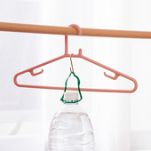 茶花衣架加厚加粗家用防滑无痕防风衣撑晾衣服撑子挂衣柜衣挂塑料