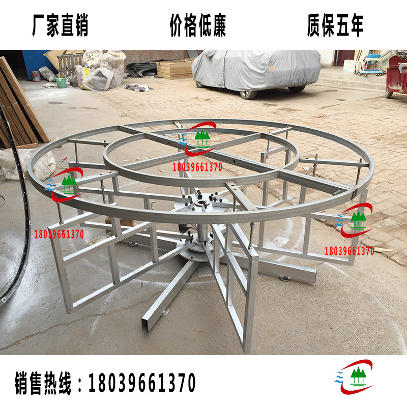 电动钢架转盘电动遥控转盘电动转盘可调速自动转盘酒店餐桌转盘器