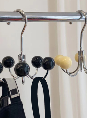 中古八爪鱼多功能可旋转挂钩收纳包包吊带法式复古衣挂架创意高级