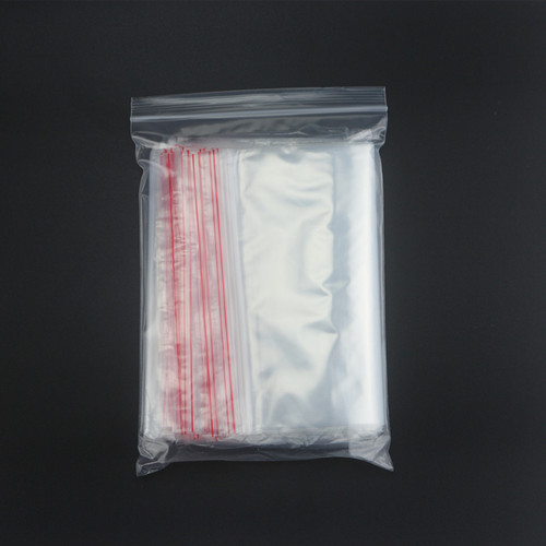 3号7*10cm*8丝自封袋包装食品夹链封口保鲜袋PE透明小密封包装袋