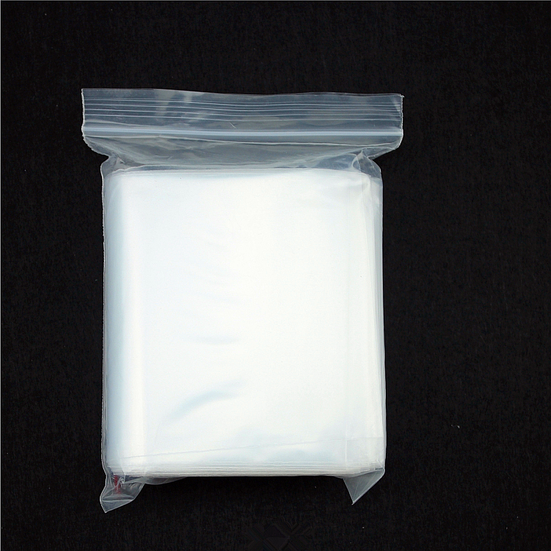 加厚9号自封袋20*28cm*10丝透明发票密封包装袋PE口袋保鲜食品袋