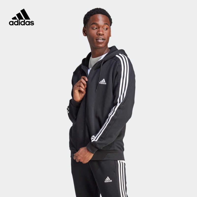 adidas阿迪达斯加绒运动连帽夹克外套男装轻运动