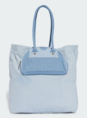 adidas阿迪达斯KSENIA SCHNIDER联名休闲托特包男女新款三叶草