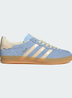 adidas阿迪达斯T头鞋板鞋2025春中性鞋GAZELLE三叶草德训鞋JR8029