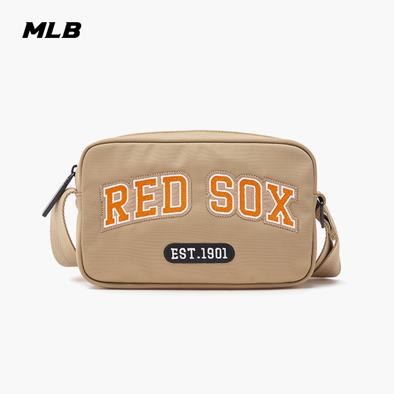 MLB官方 男女情侣学院风斜挎包时尚百搭通勤包24夏季新款CRM01