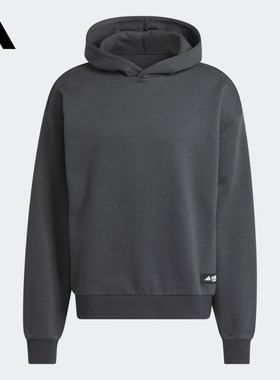 adidas阿迪达斯抓绒篮球运动连帽卫衣男装IL2313