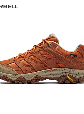 MERRELL迈乐MOAB3户外登山徒步鞋男女牛皮专业防水透气缓震运动鞋