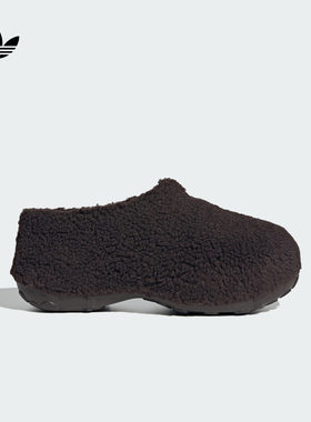ADIFOM STAN MULE W加绒保暖厨师鞋穆勒鞋女adidas阿迪达斯三叶草