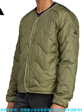 阿迪达斯官网春季男子户外运动休闲棉服外套JD1095