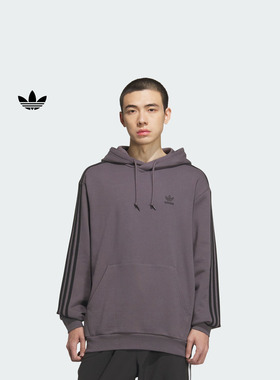 宽松舒适运动连帽套头卫衣男装adidas阿迪达斯官方三叶草KD1860