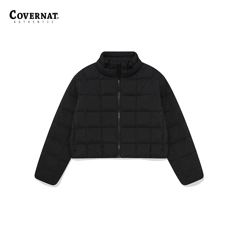 Covernat冬季新品女士系带羽绒夹克外套CO2304DP61