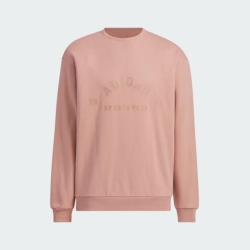 阿迪达斯男装2024秋季新款复古宽松运动卫衣休闲圆领套头衫JL6063