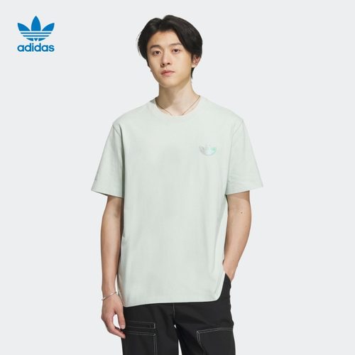 三叶草男装春夏新款运动短袖T恤