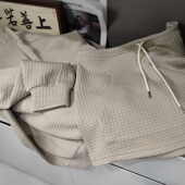 洋气减龄夹棉棉短裙两件套 秋冬季 宽松休闲卫衣套装 新款 女时尚 韩版