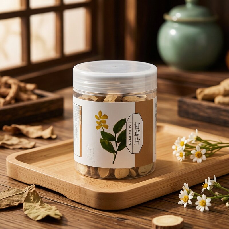 鸿翔 甘草 卉品塑瓶100g