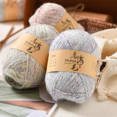 diy手工编织毛衣外套围巾线