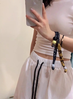 波西米亚秋天锁骨链多层缠绕手链