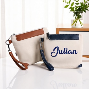 Personalized Gift Makeup Bag 定制名字闺蜜礼物收纳包零钱卡包