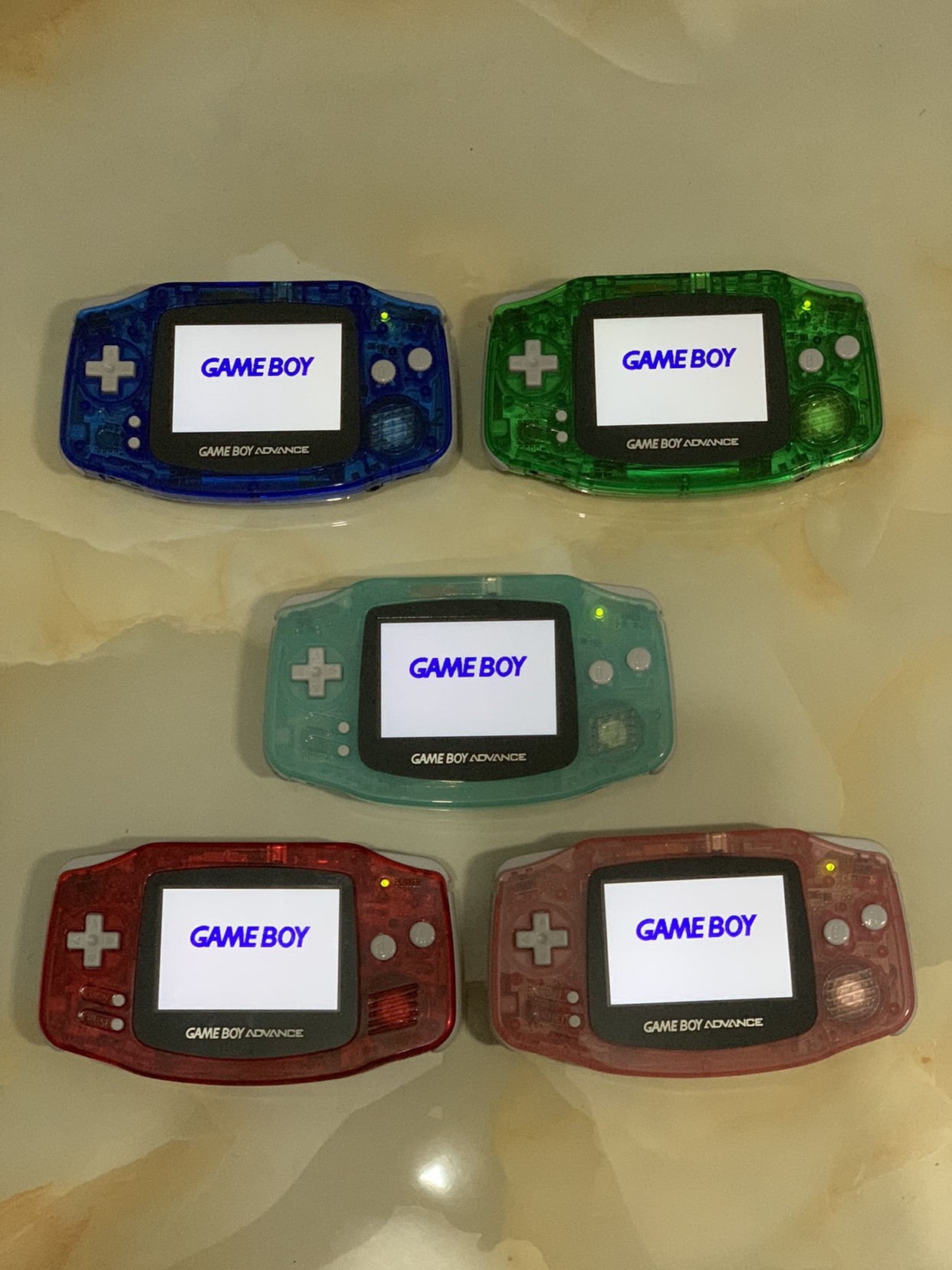任天堂GAMEBOY ADVANCE高亮IPS点对点模式亮度8级GBA掌机游戏机