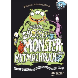 großes Mein Monster Mitmachbuch 预订 9783423717984 德语