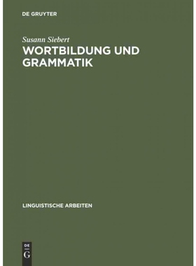 按需印刷DEG Wortbildung und Grammatik[9783484304086]