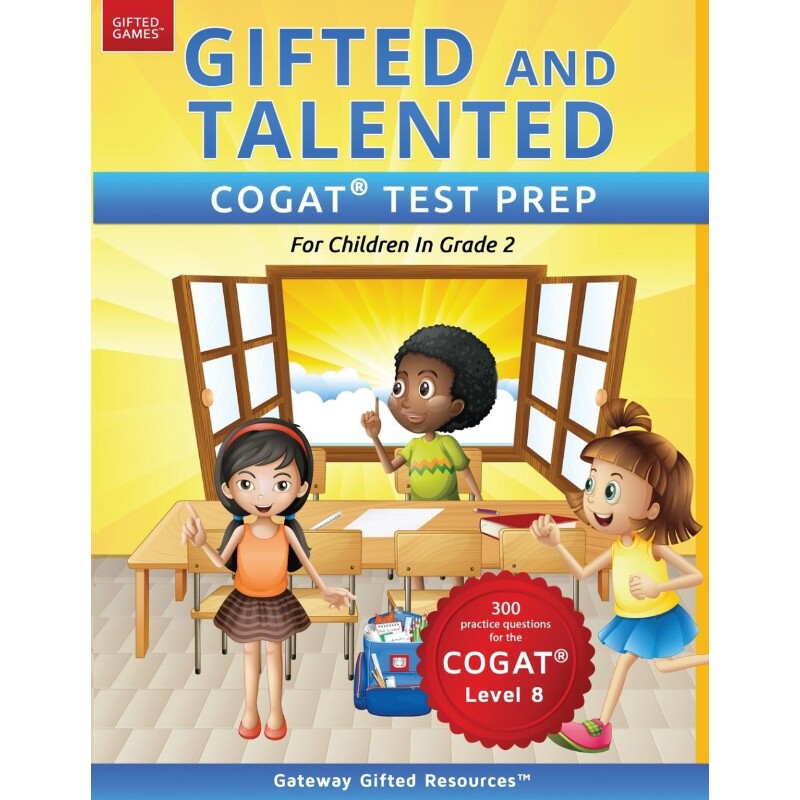 按需印刷不退不换Gifted and Talented COGAT Test Prep Grade 2[9780997943955]