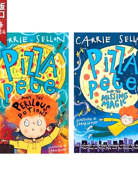 Pizza Pete 套装  2本 平装 披萨皮特和魔法药水   [2191000113101]  sbt